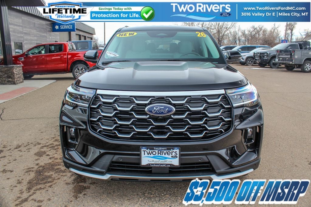 2026 Ford Explorer Platinum