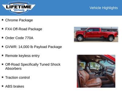 2024 Ford F-450SD King Ranch DRW