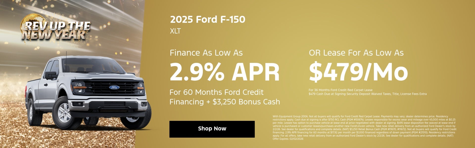 January F150 Offer