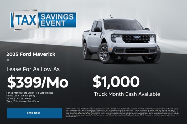 March Maverick Offer