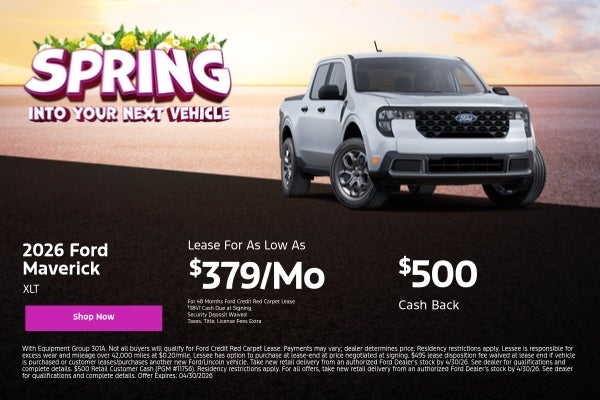 April Maverick Offer